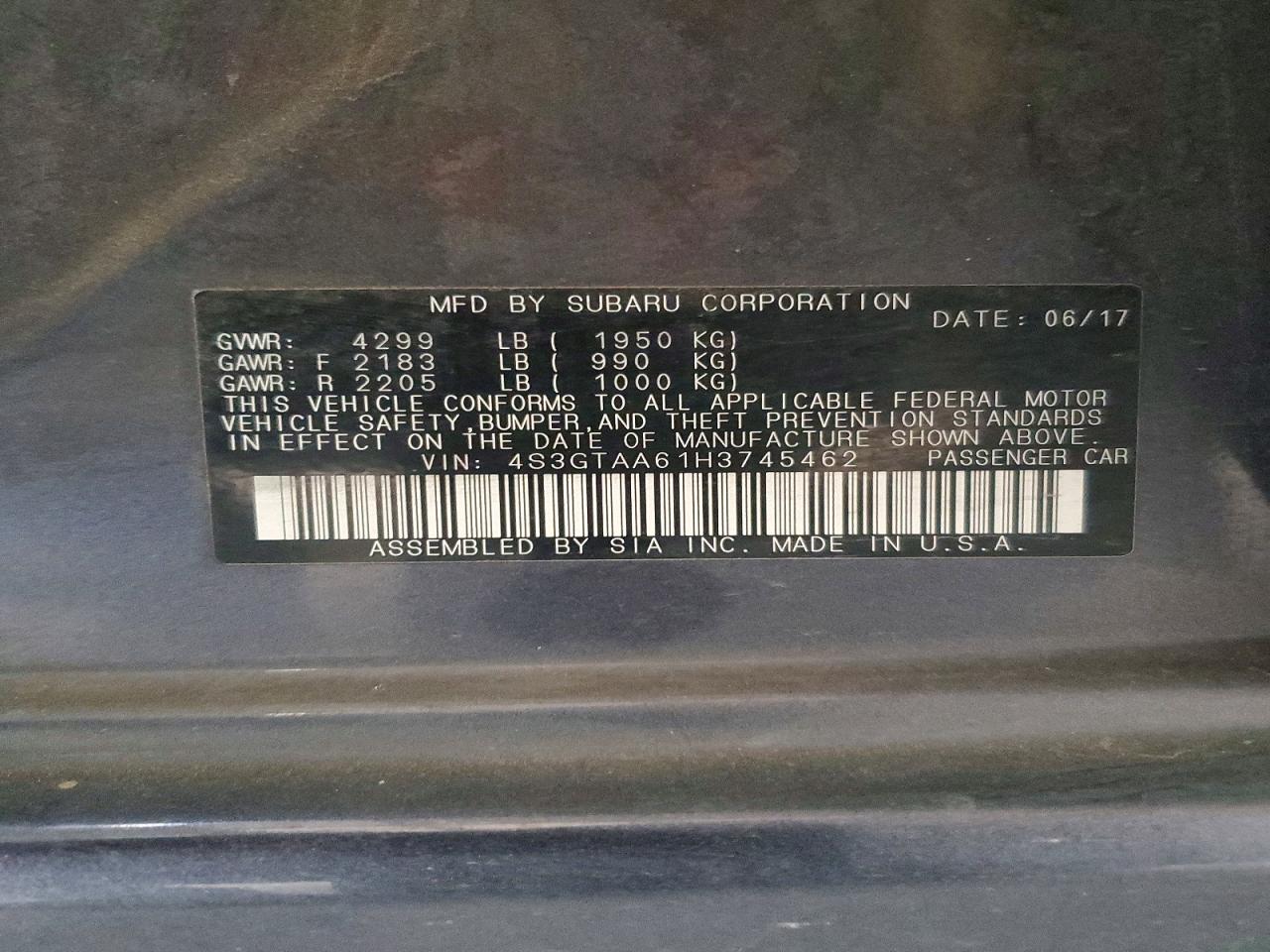 2017 SUBARU IMPREZA photo 23