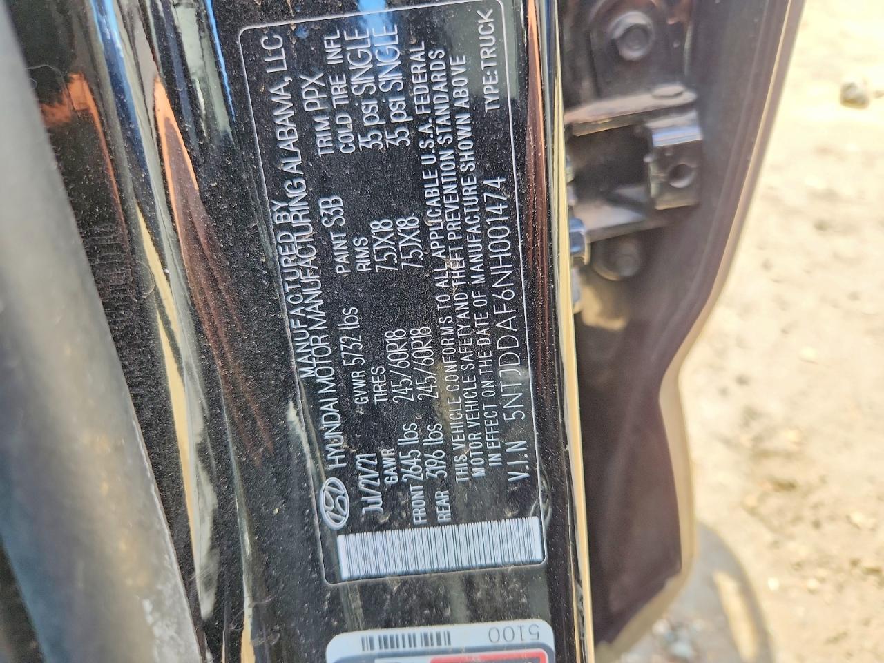 2022 HYUNDAI SANTA CRUZ SEL PREMIUM photo 25