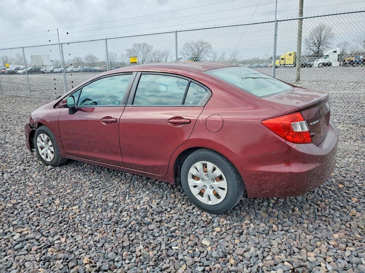 2012 HONDA CIVIC LX photo 2