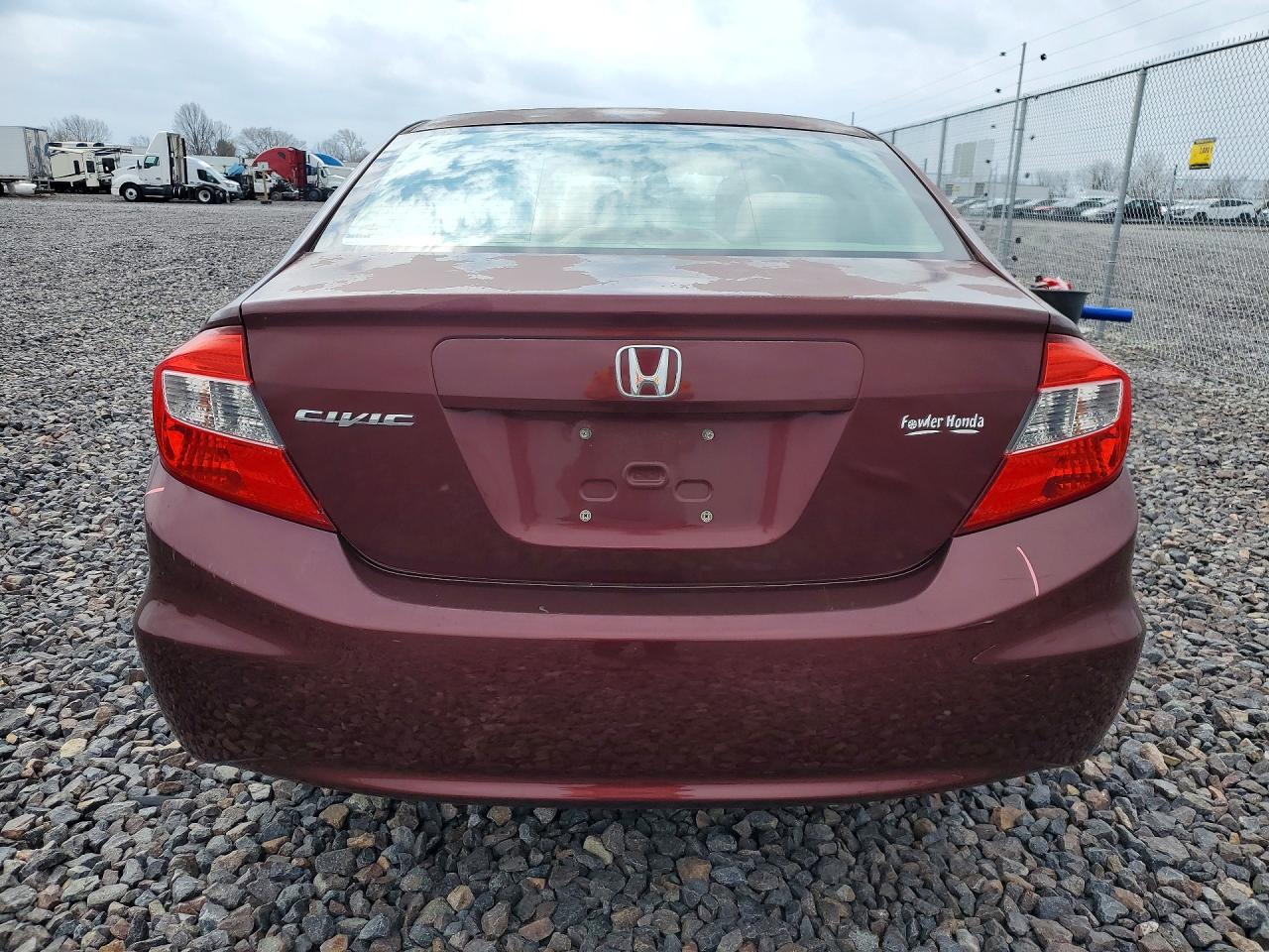 2012 HONDA CIVIC LX photo 6