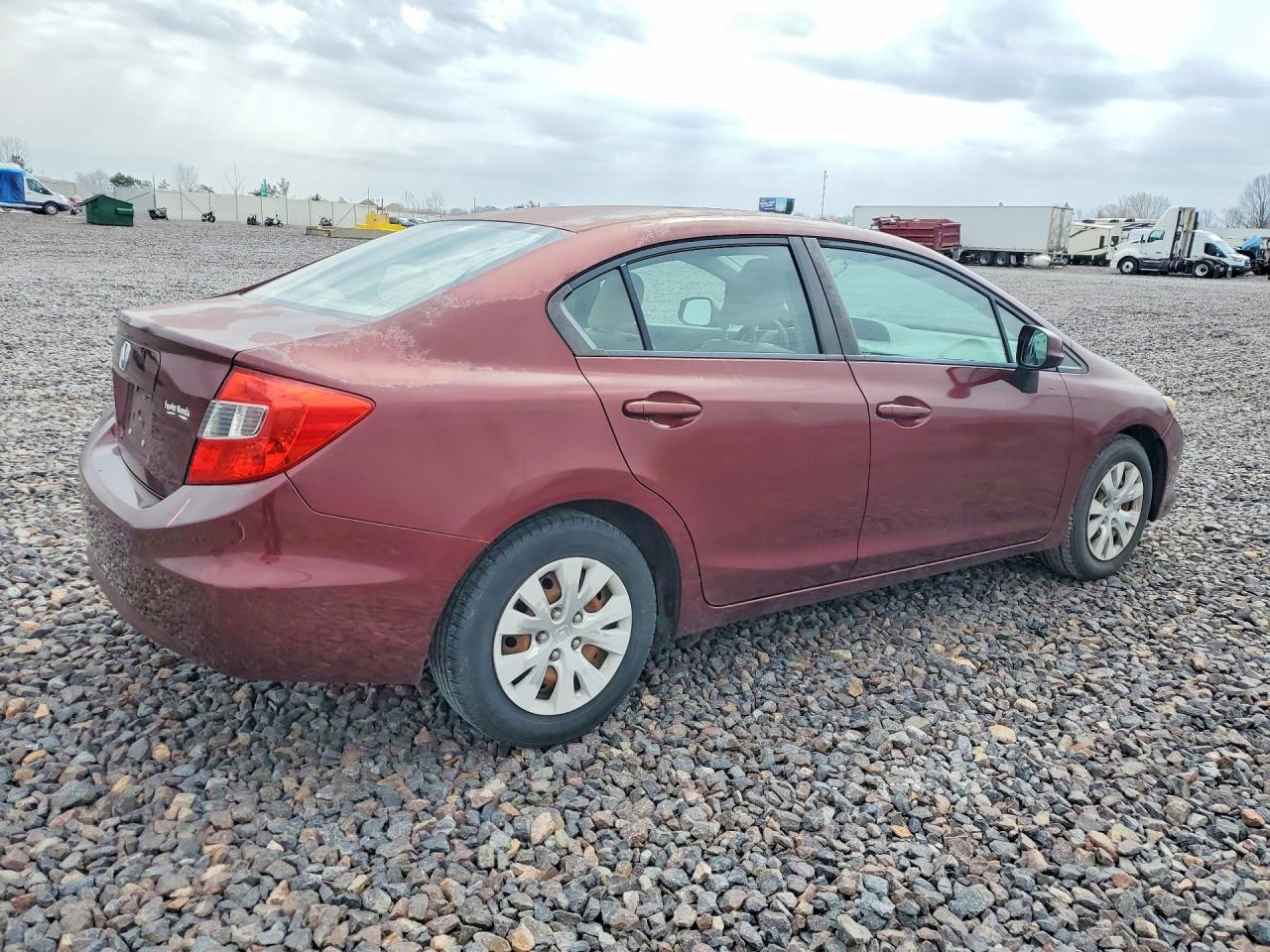 2012 HONDA CIVIC LX photo 3