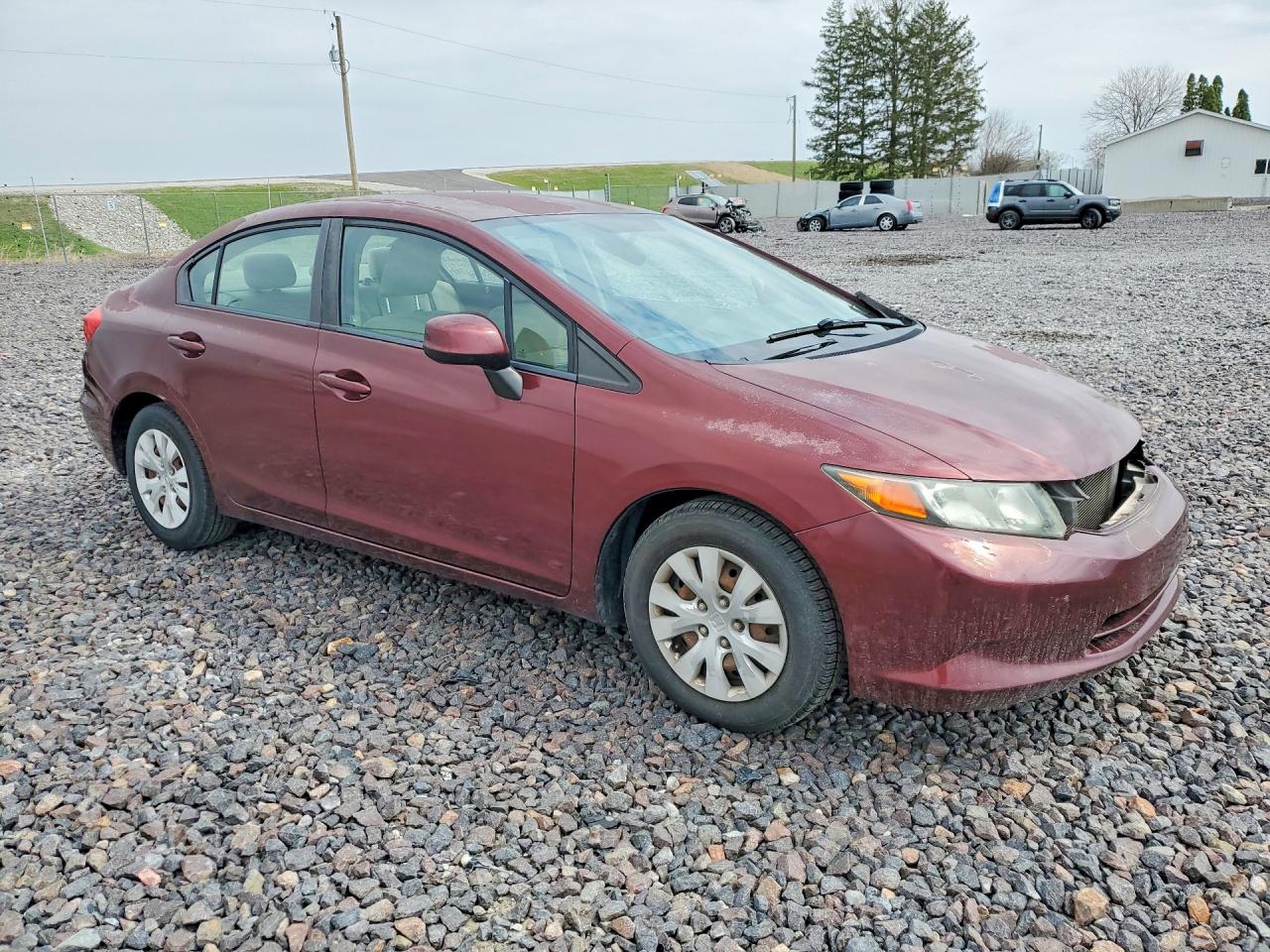 2012 HONDA CIVIC LX photo 4
