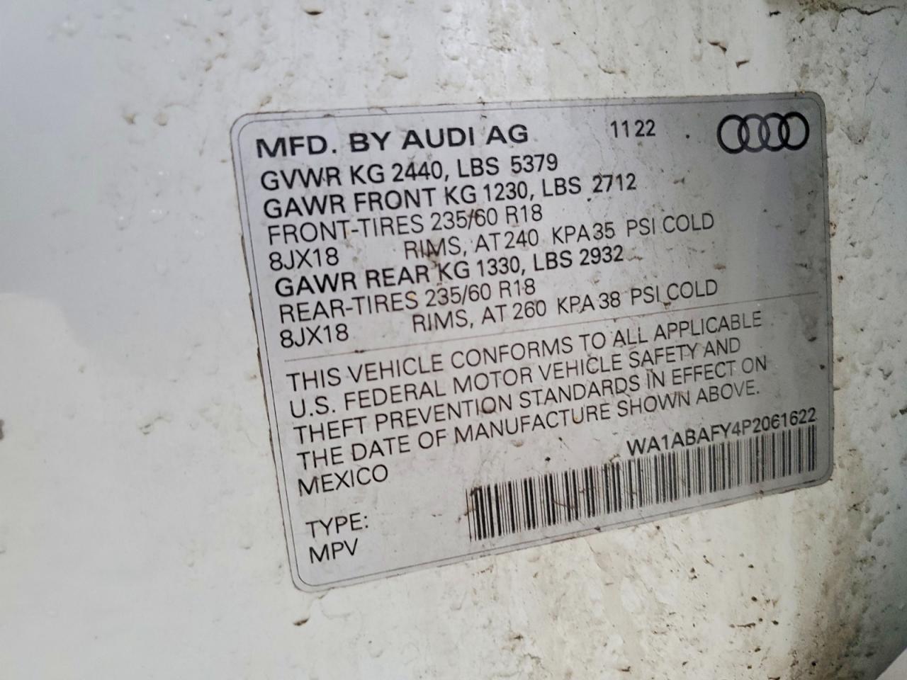 2023 AUDI Q5 PREMIUM 40 photo 27