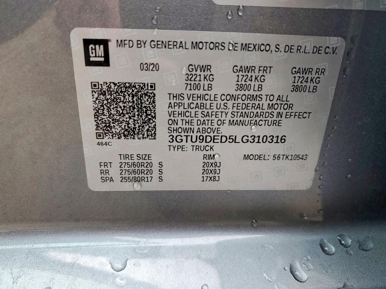 2020 GMC SIERRA K1500 SLT photo 23