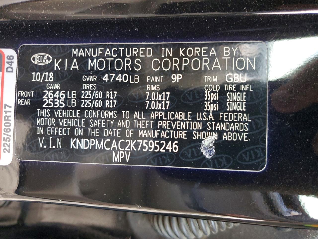 2019 KIA SPORTAGE LX photo 34
