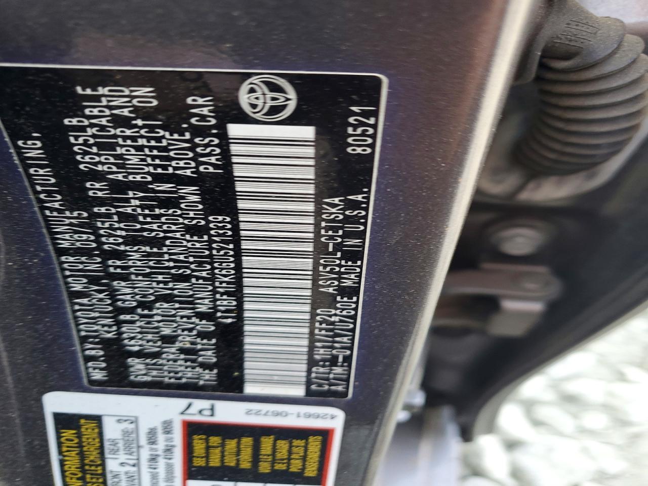 2016 TOYOTA CAMRY SE photo 12