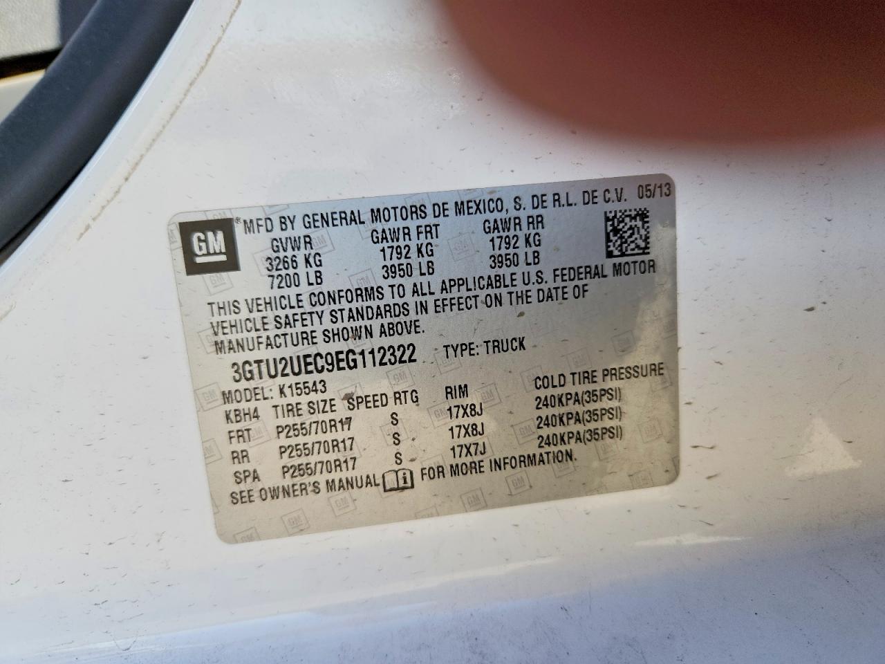2014 GMC SIERRA K1500 SLE photo 12