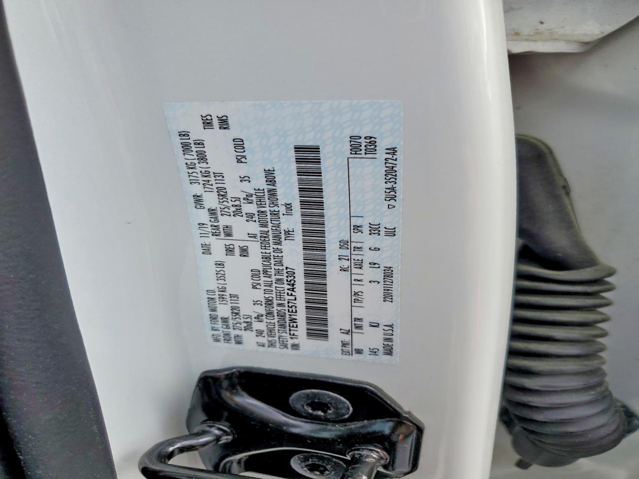 2020 FORD F150 SUPERCREW photo 34