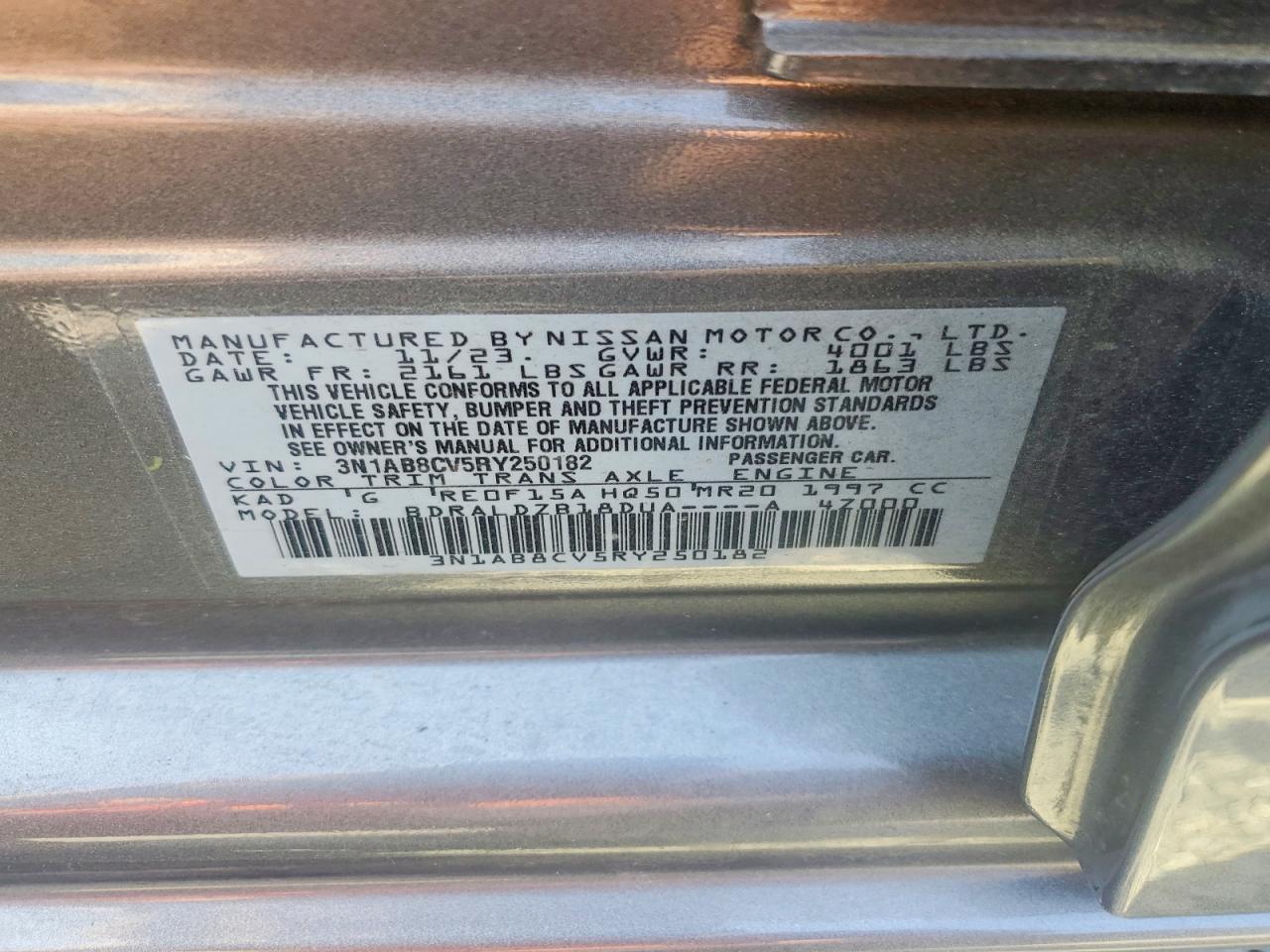 2024 NISSAN SENTRA SV photo 34