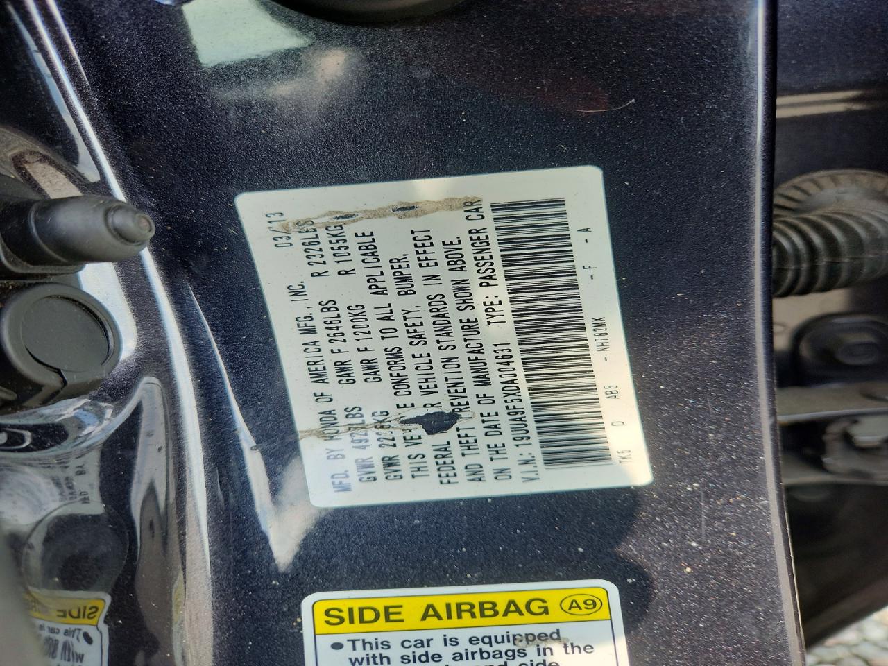 2013 ACURA TL TECH photo 25
