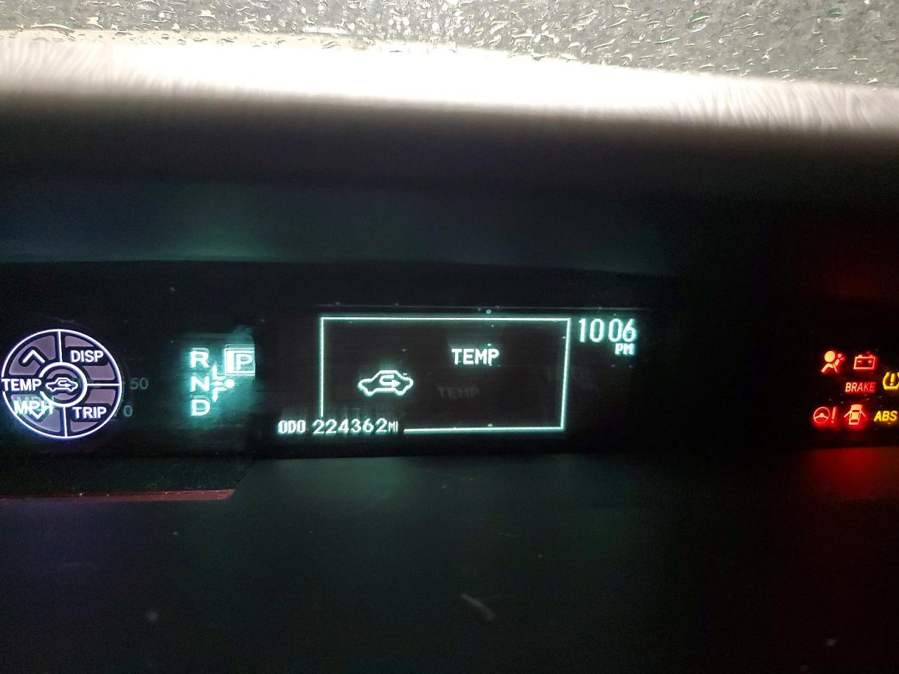 2012 TOYOTA PRIUS THREE photo 9