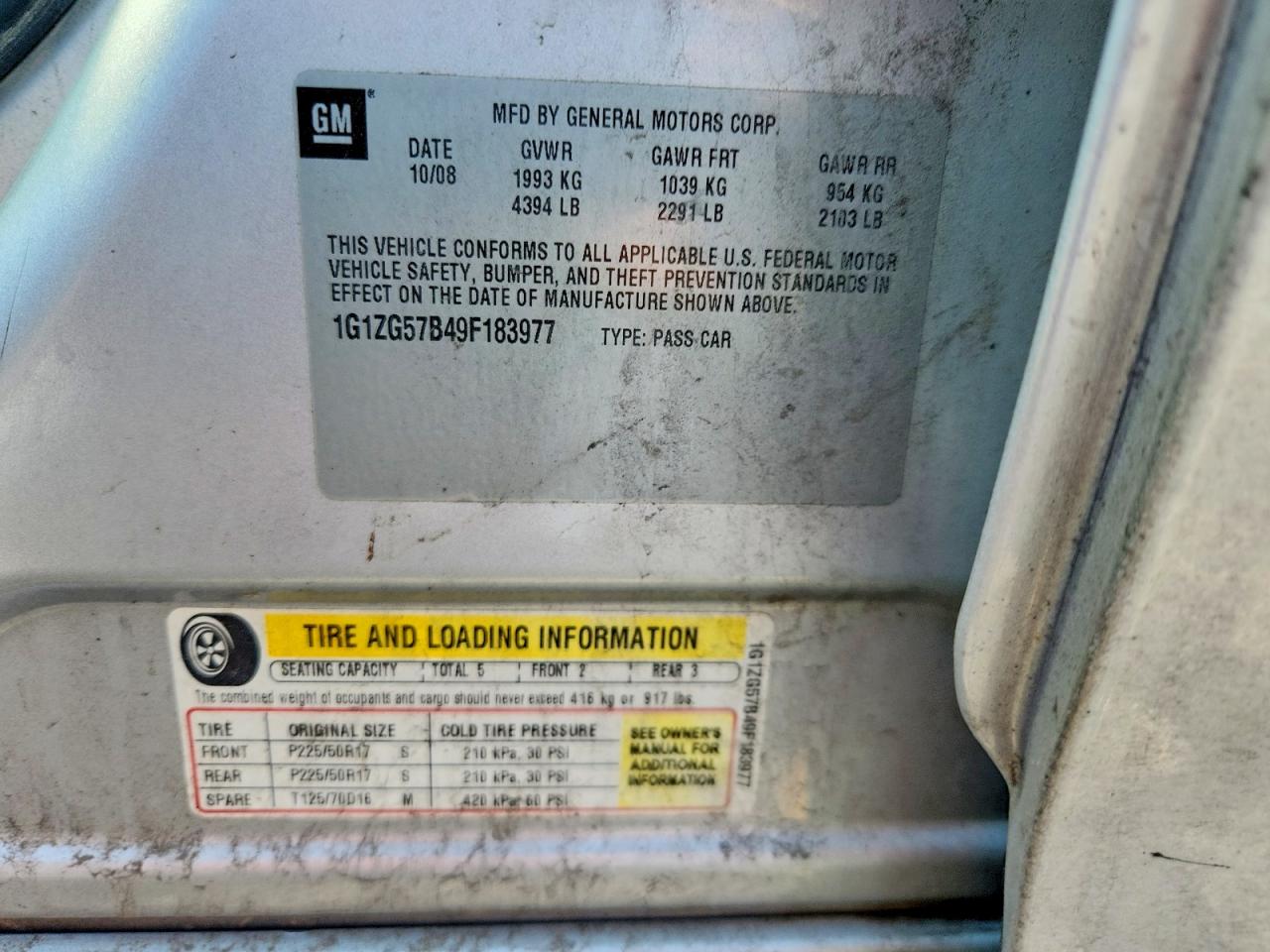 2009 CHEVROLET MALIBU LS photo 23