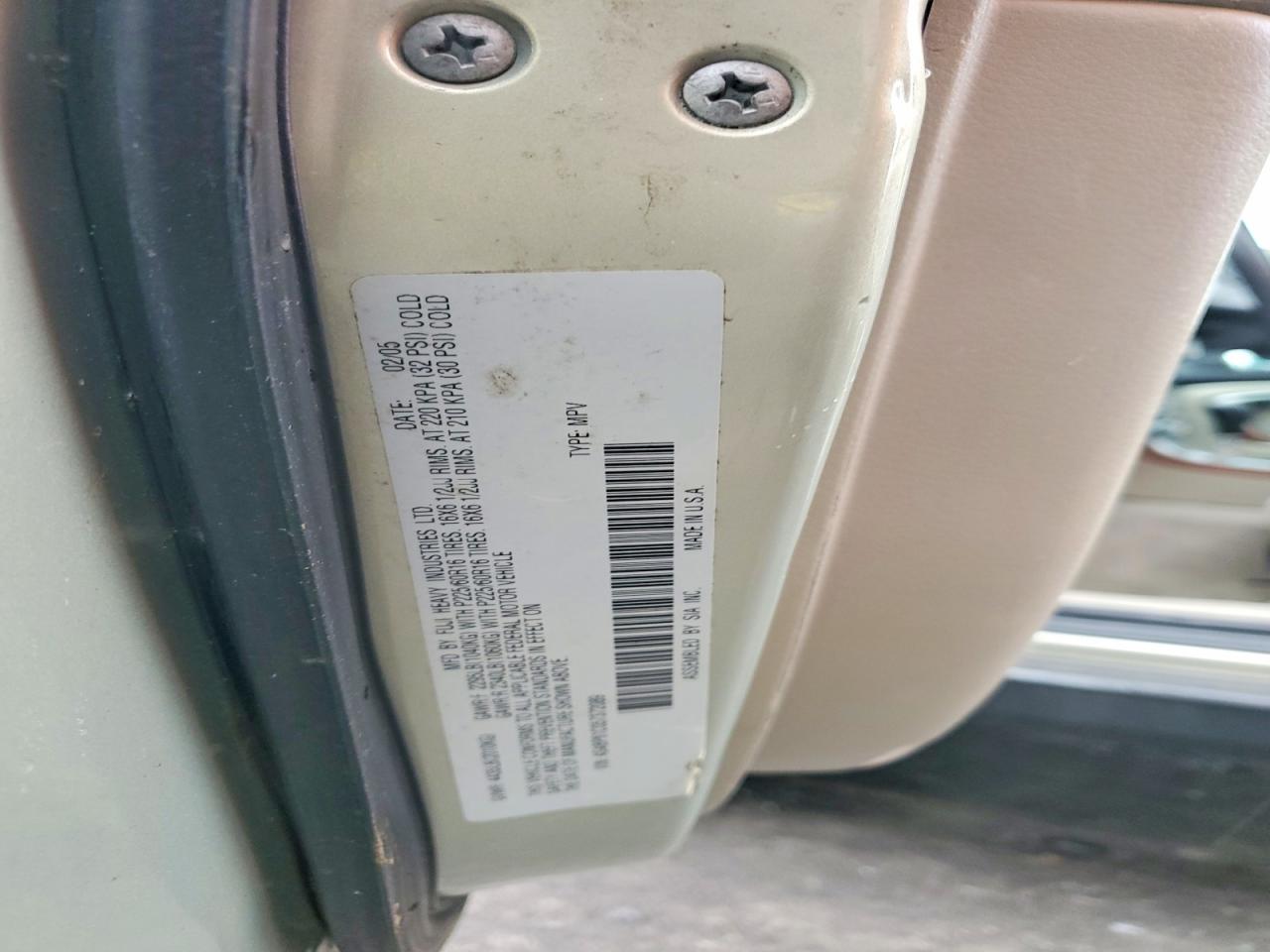 2005 SUBARU LEGACY OUTBACK 2.5I photo 37