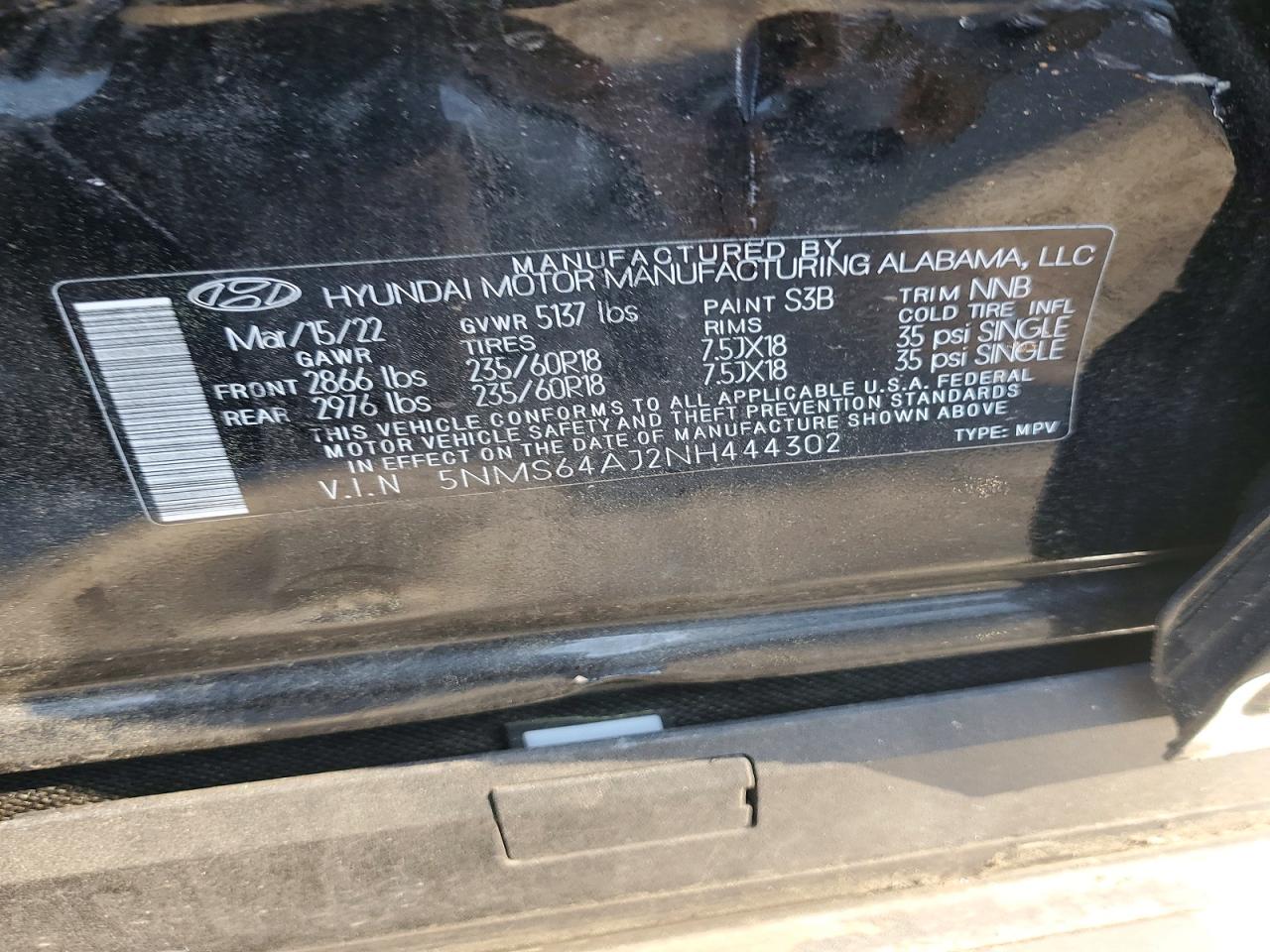 2022 HYUNDAI SANTA FE XRT photo 25