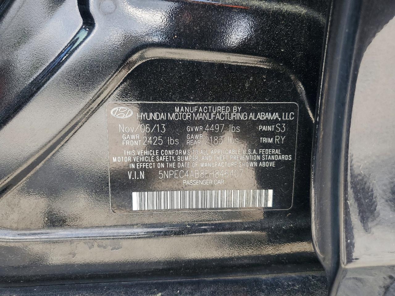 2014 HYUNDAI SONATA SE 2.0T photo 23
