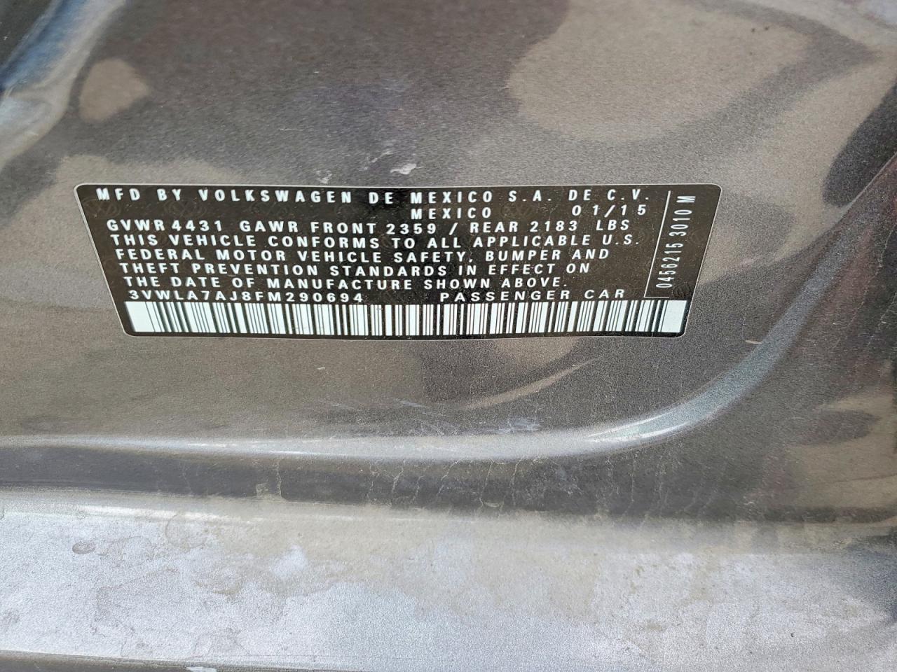 2015 VOLKSWAGEN JETTA TDI photo 23