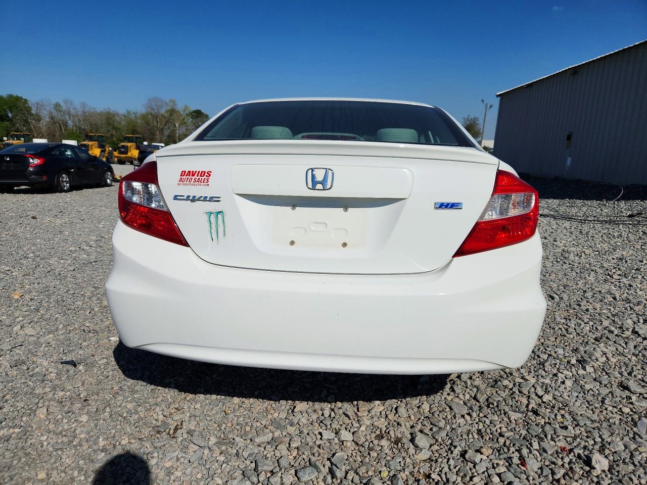2012 HONDA CIVIC HF photo 6