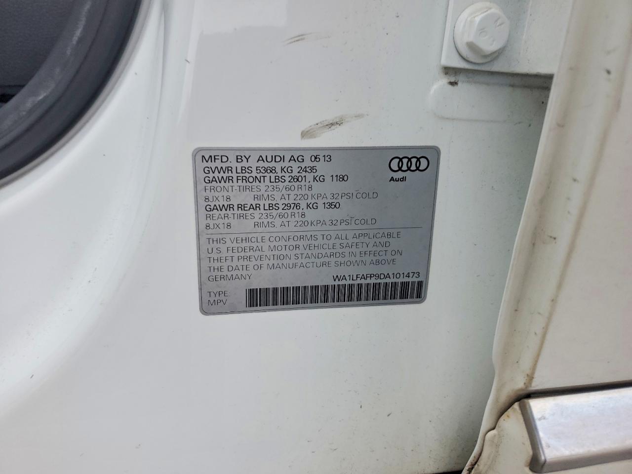 2013 AUDI Q5 PREMIUM PLUS photo 25