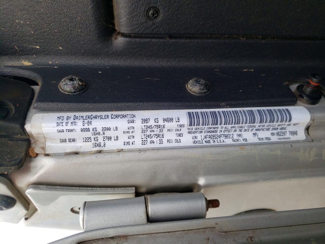 2004 JEEP WRANGLER / TJ RUBICON photo 34