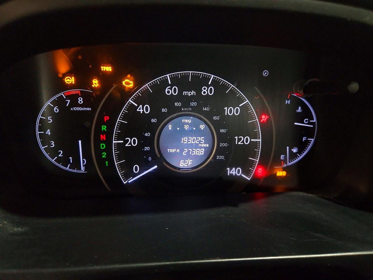 2012 HONDA CR-V EXL photo 17