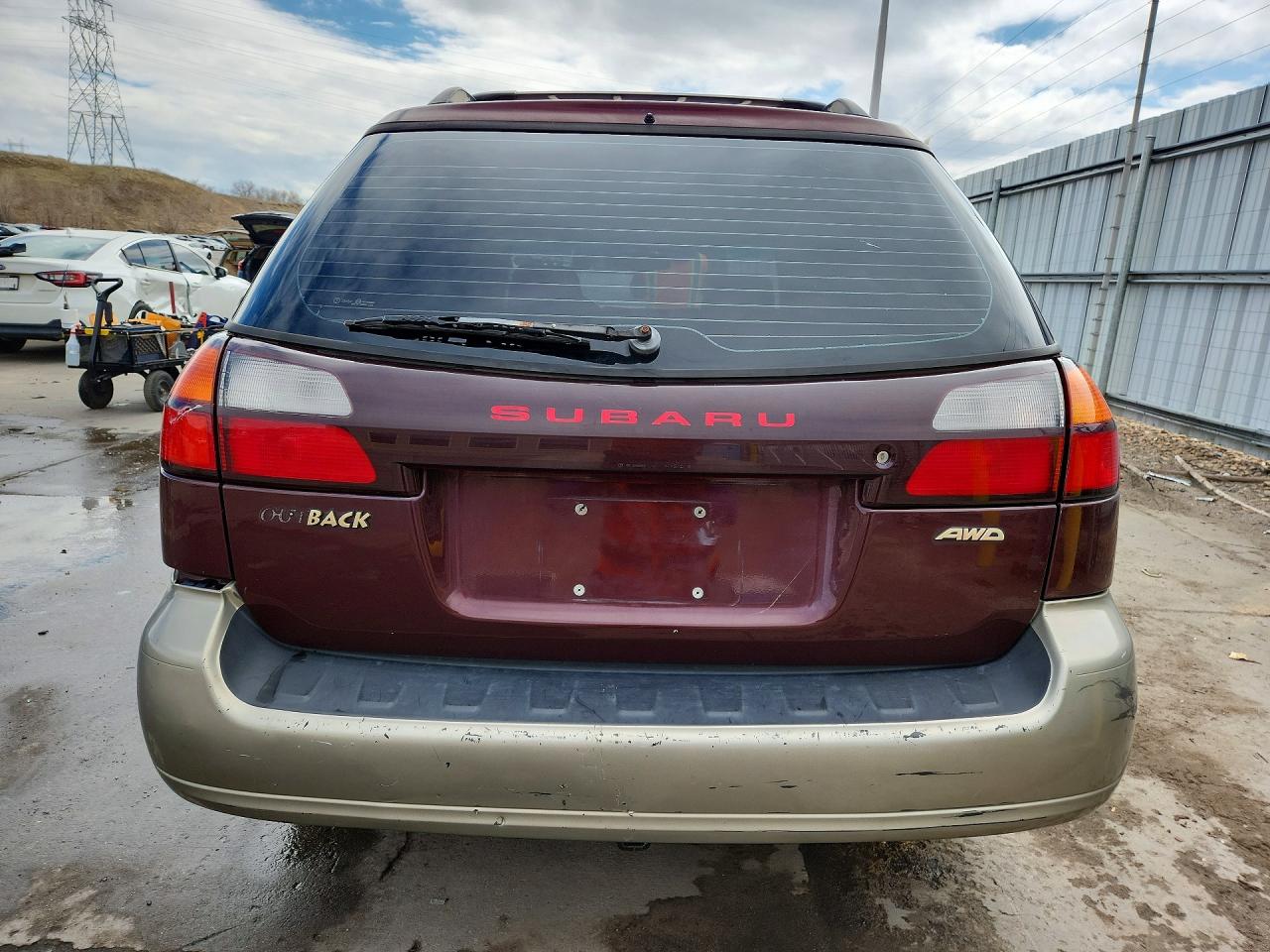 2001 SUBARU LEGACY OUTBACK photo 16