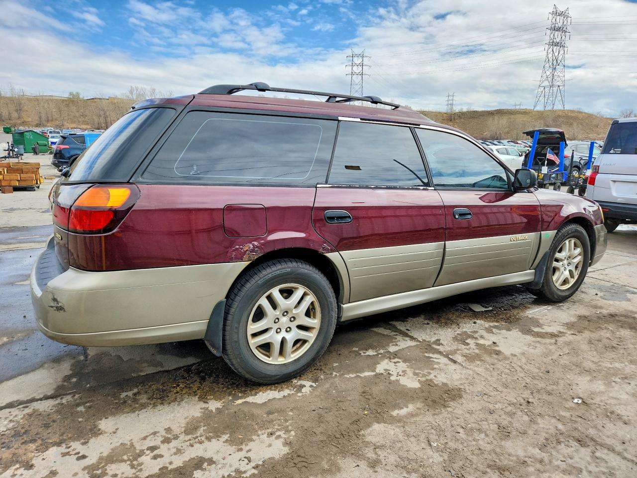 2001 SUBARU LEGACY OUTBACK photo 7