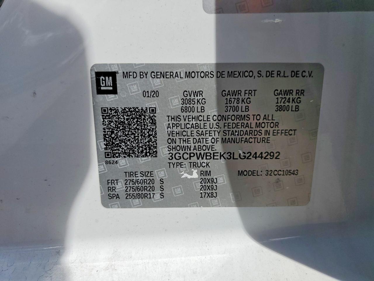 2020 CHEVROLET SILVERADO C1500 CUSTOM photo 23