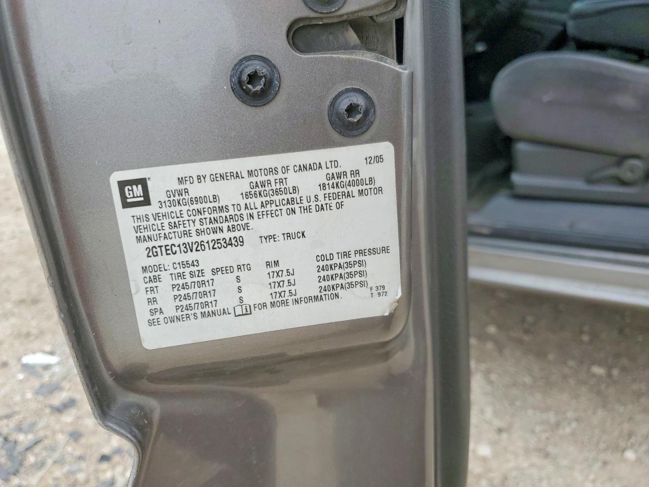 2006 GMC NEW SIERRA photo 34