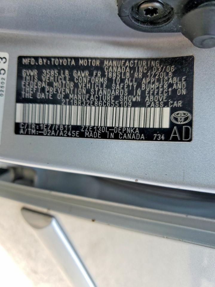 2006 TOYOTA COROLLA LE photo 34