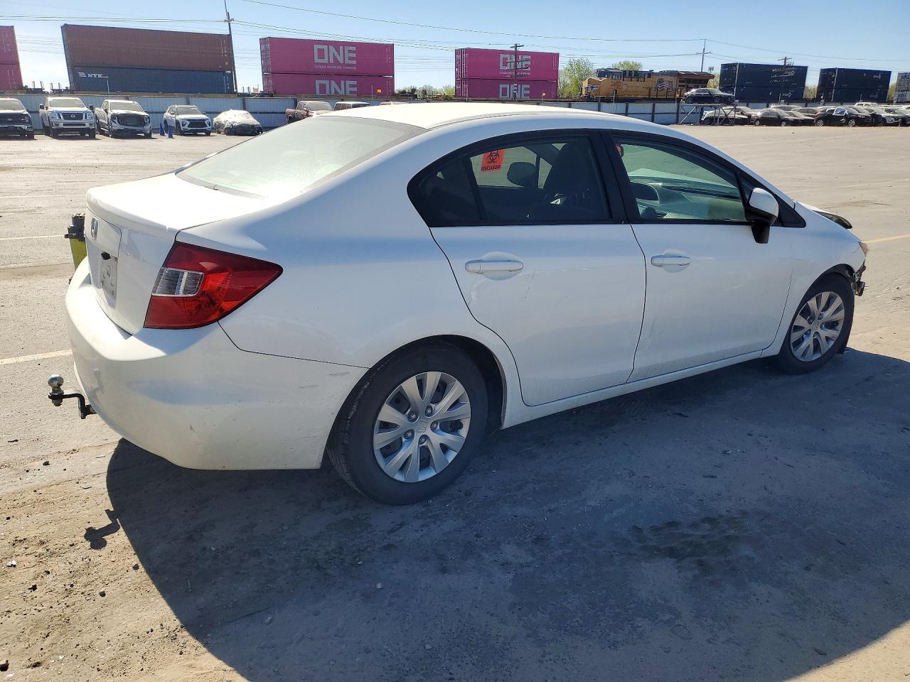 2012 HONDA CIVIC photo 3