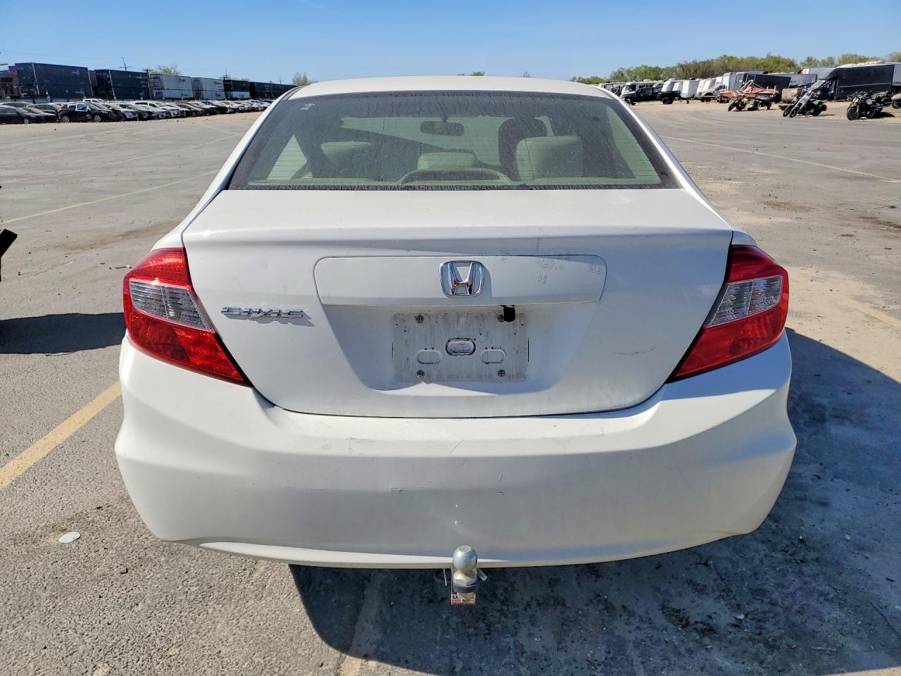 2012 HONDA CIVIC photo 6