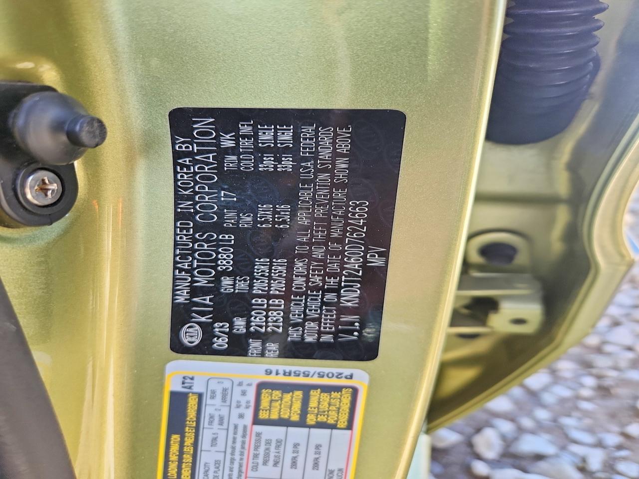 2013 KIA SOUL + photo 12