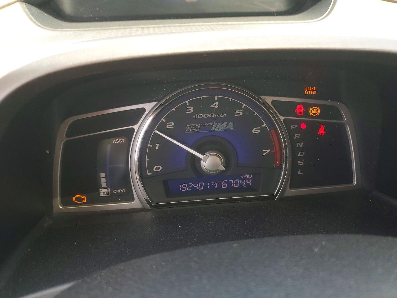 2008 HONDA CIVIC HYBRID photo 9