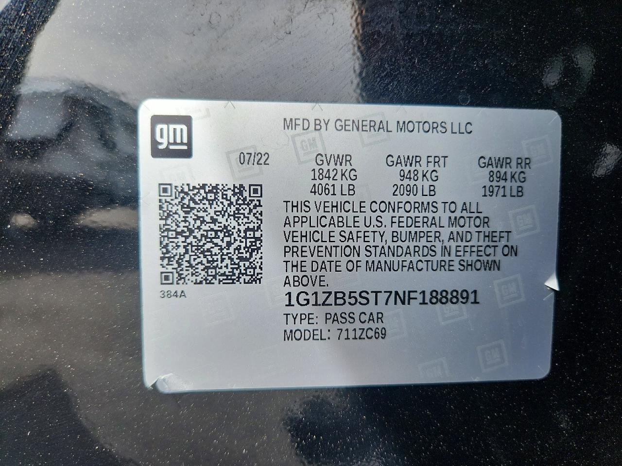 2022 CHEVROLET MALIBU LS photo 23