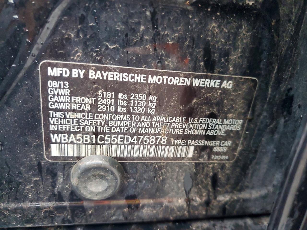 2014 BMW 535 I photo 34