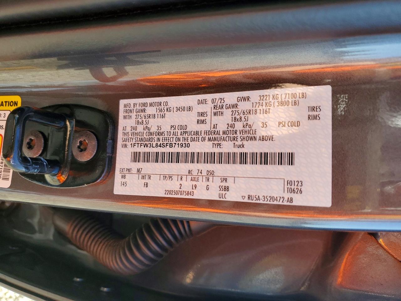 2025 FORD F150 XLT photo 12