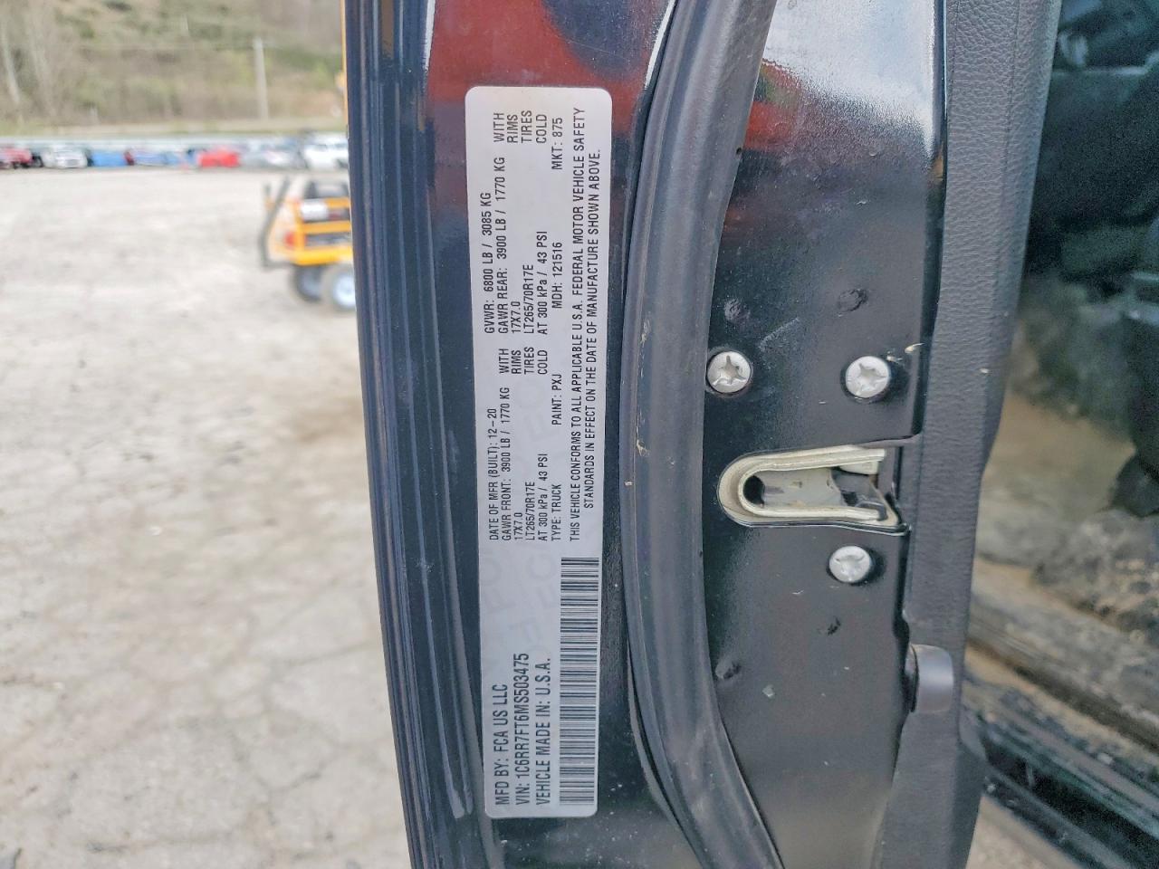 2021 RAM 1500 CLASSIC TRADESMAN photo 12