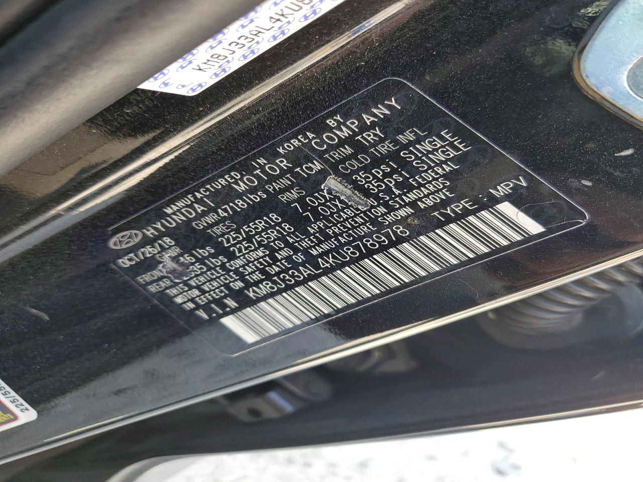 2019 HYUNDAI TUCSON SEL photo 25