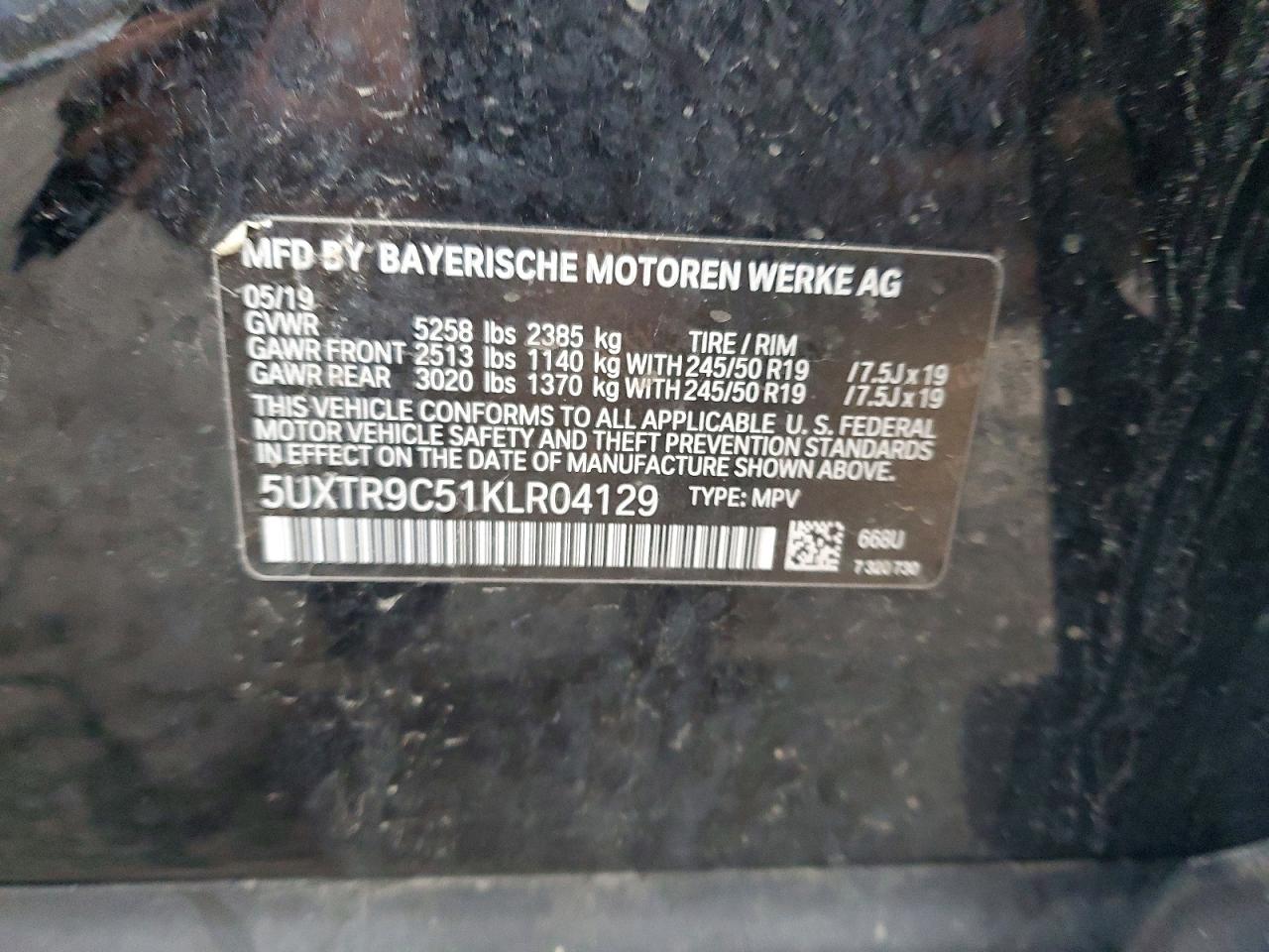 2019 BMW X3 XDRIVE30I photo 27