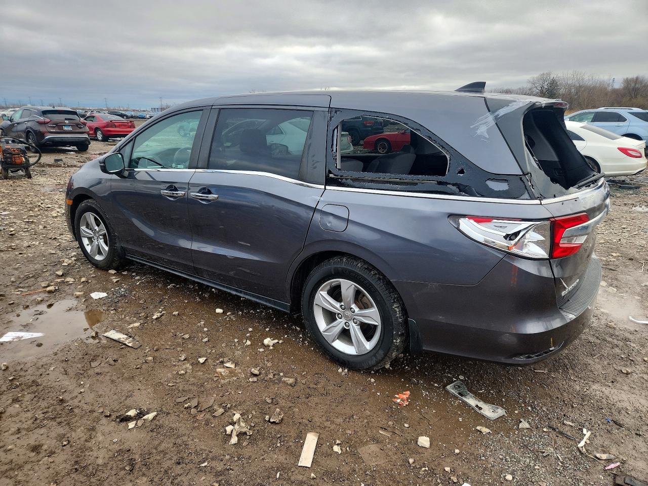 2019 HONDA ODYSSEY EX photo 2