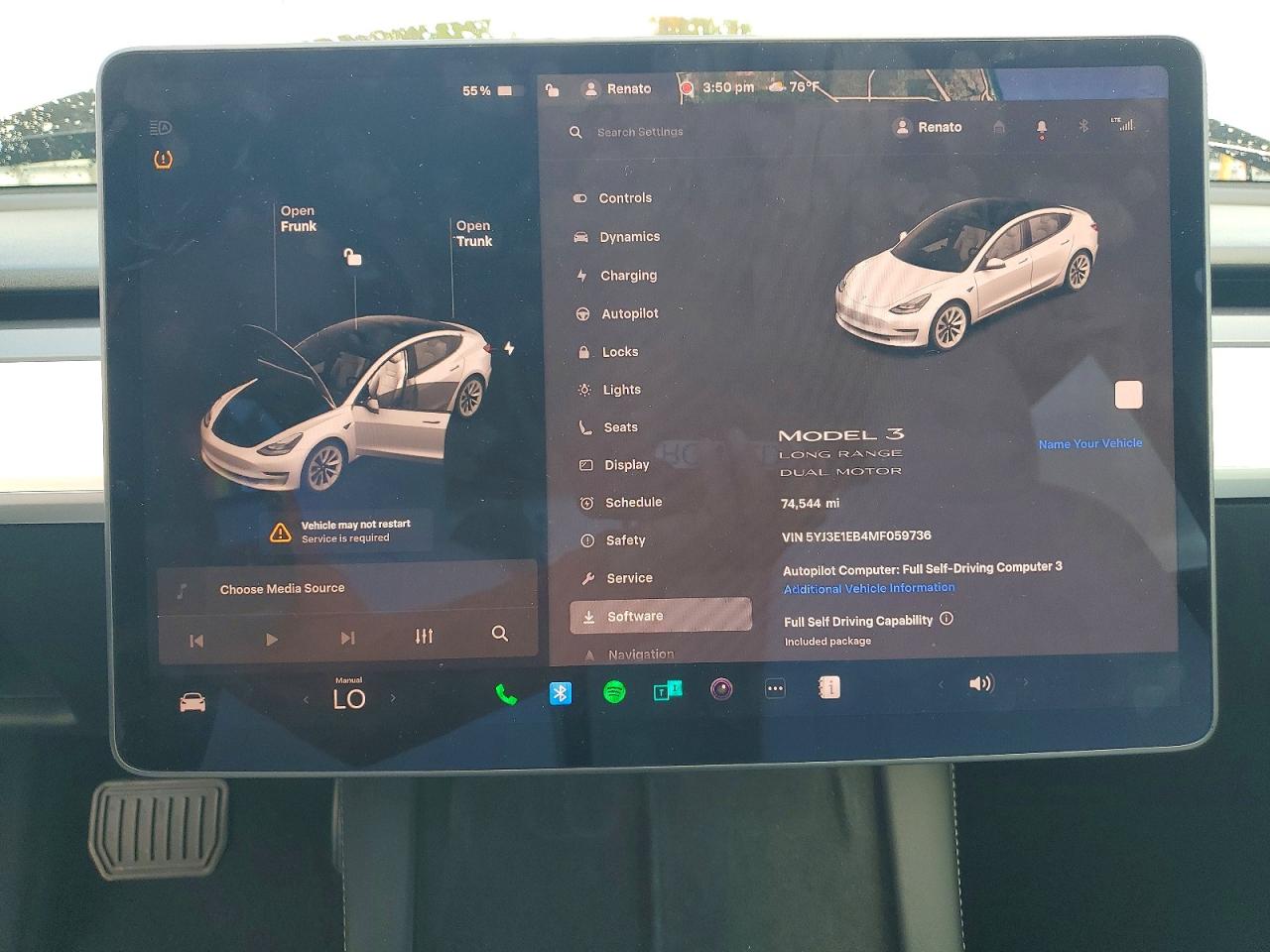 2021 TESLA MODEL 3 photo 9