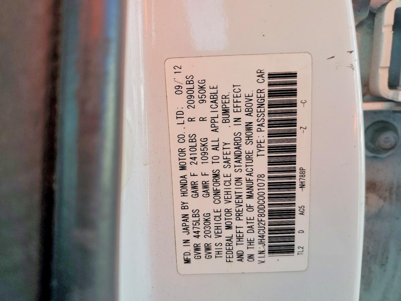 2013 ACURA TSX SE photo 13