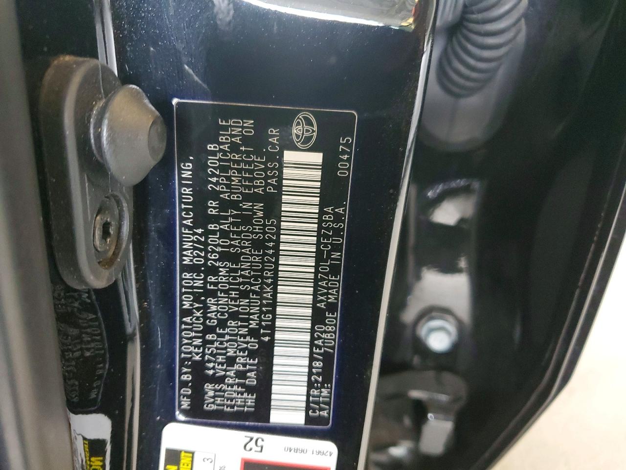 2024 TOYOTA CAMRY SE photo 37