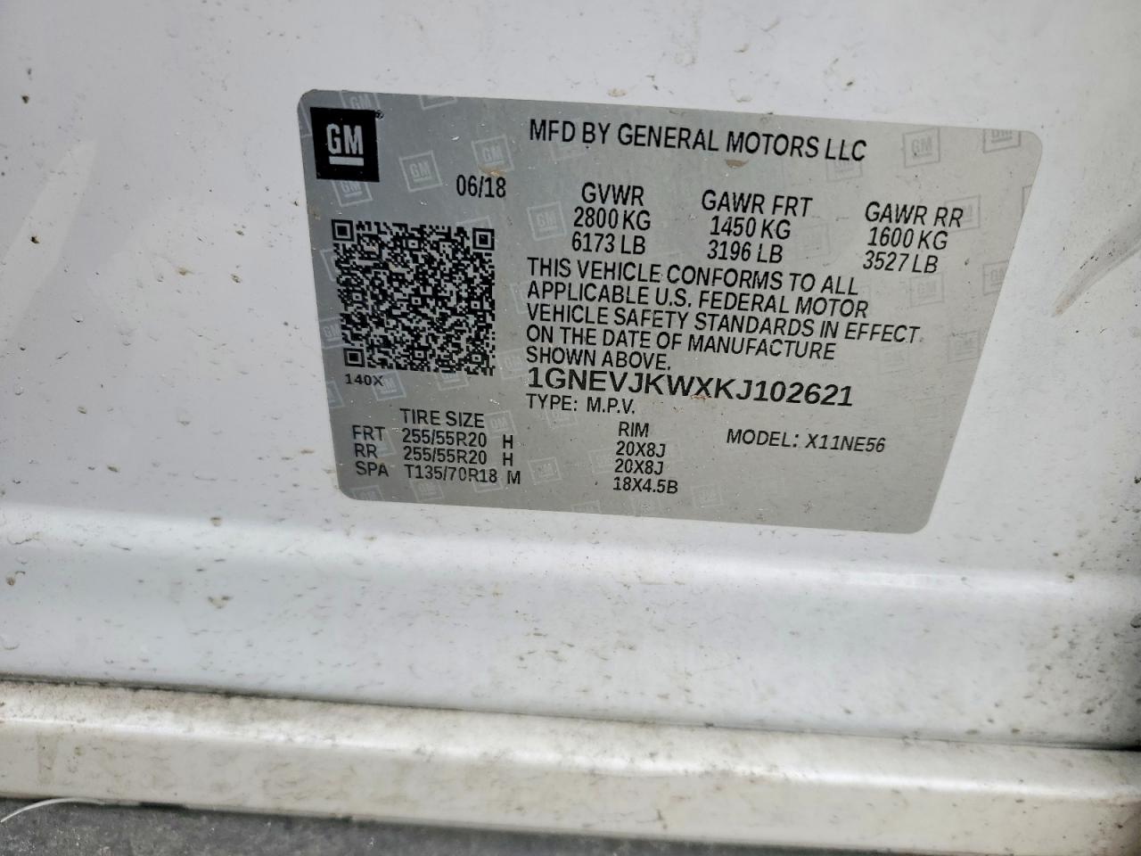 2019 CHEVROLET TRAVERSE HIGH COUNTRY photo 25
