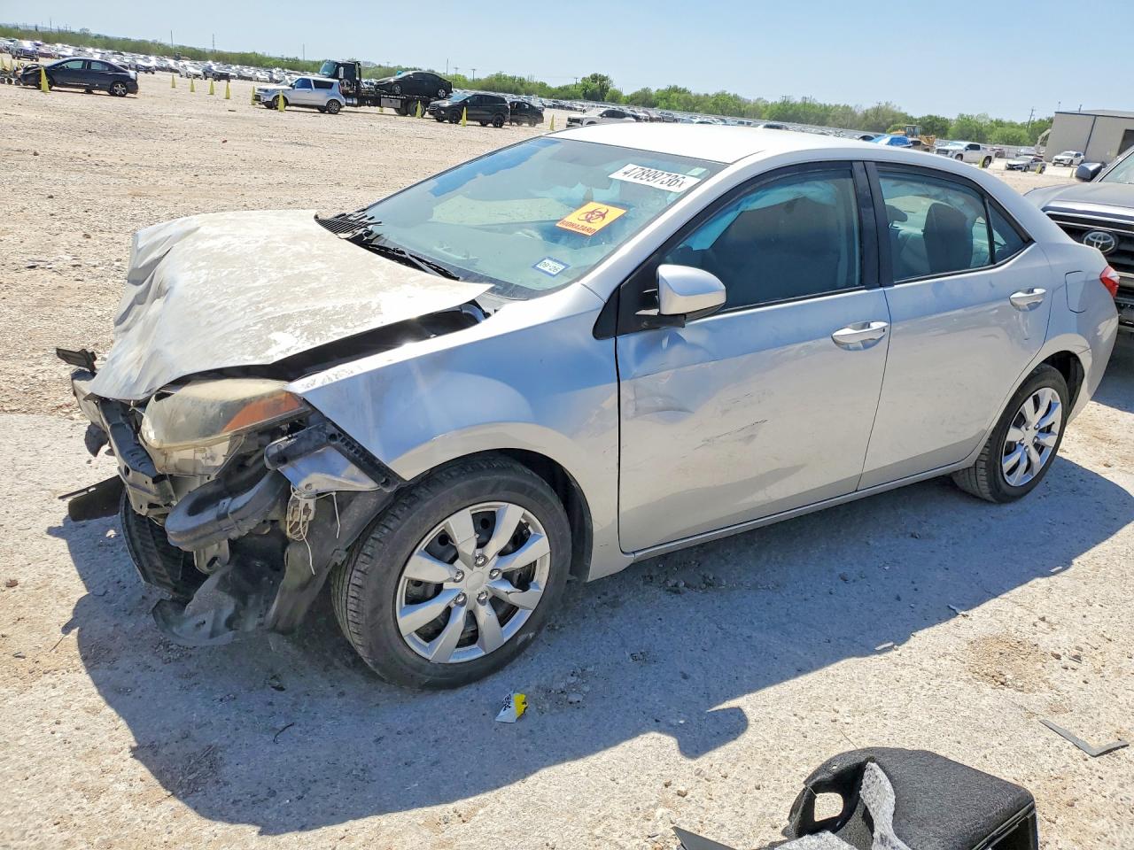2015 TOYOTA COROLLA
