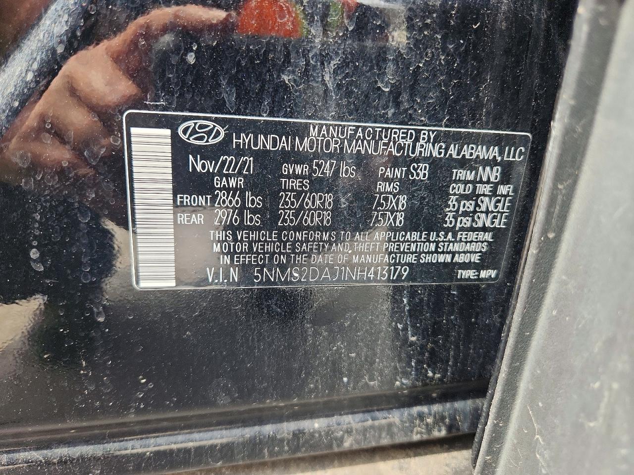 2022 HYUNDAI SANTA FE SEL photo 25