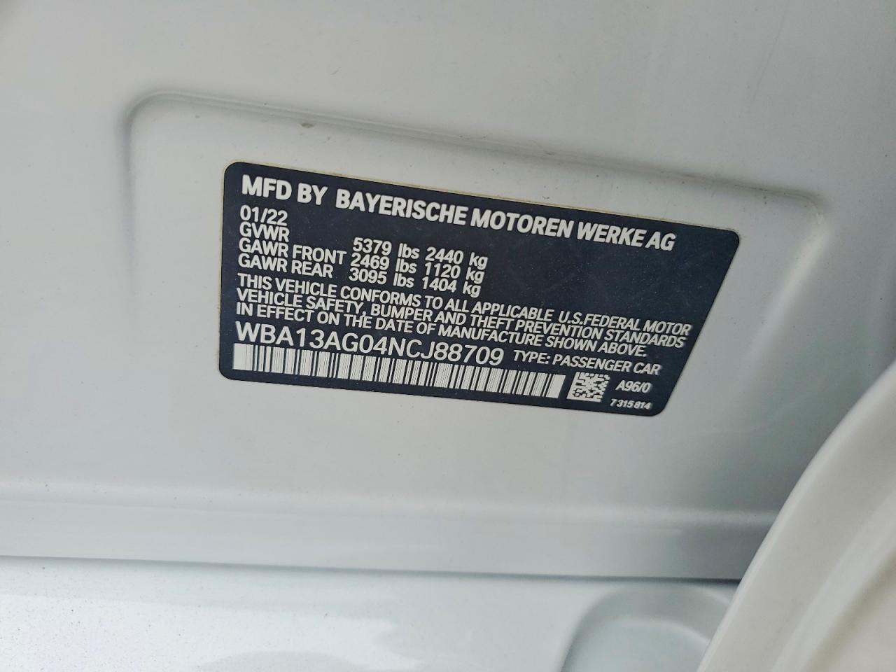 2022 BMW 530E photo 23
