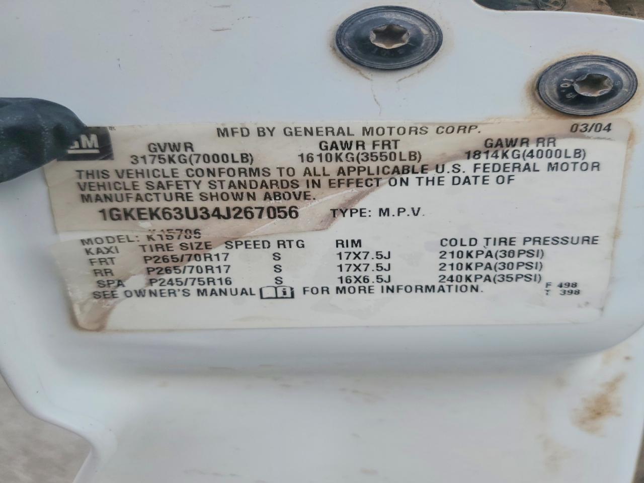 2004 GMC YUKON DENALI photo 14