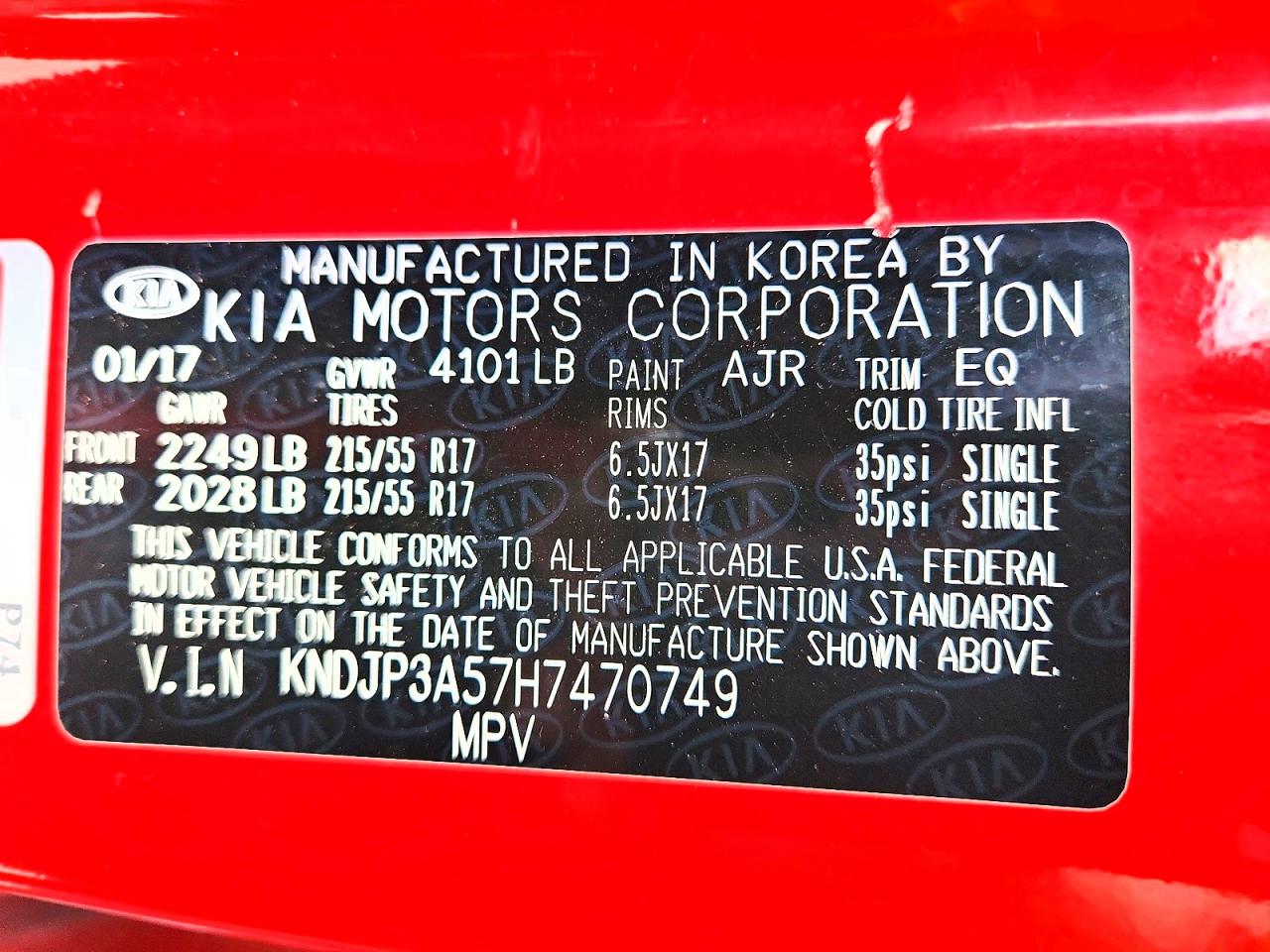 2017 KIA SOUL + photo 37