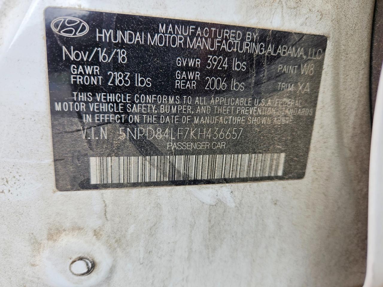 2019 HYUNDAI ELANTRA VALUE EDITION photo 13